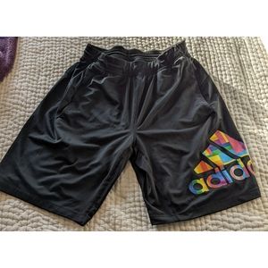 Adidas Pride training shorts